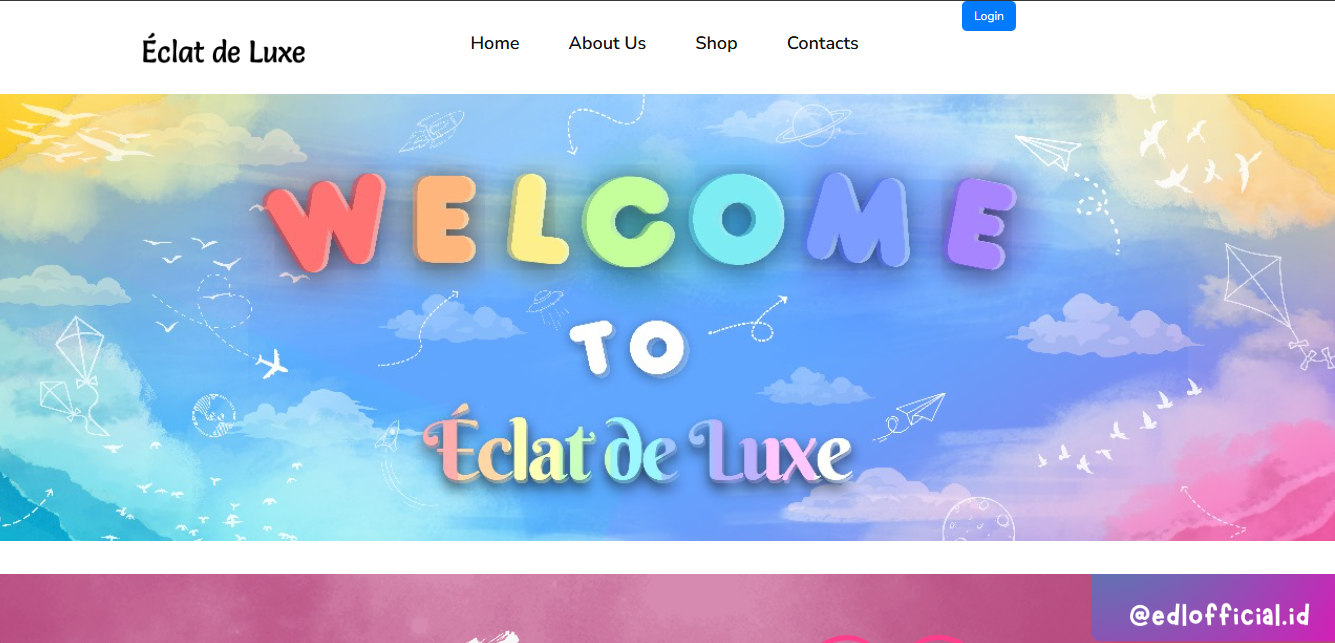 Landing page